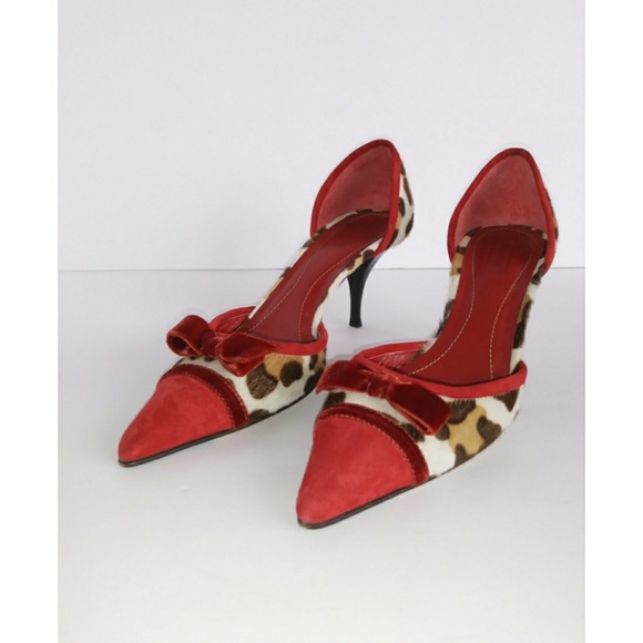Coach Donna Ocelot Kitten Heel - Picture 1 of 6